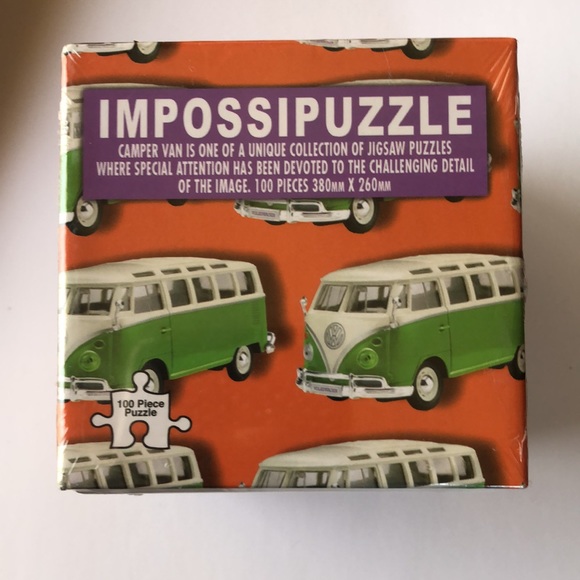 IMPOSSIPUZZLE VW CAMPER VAN PUZZLE GIFT NWT - Picture 2 of 7